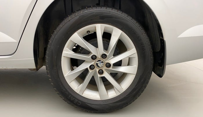 2022 Skoda SLAVIA AMBITION 1.0L TSI AT, Petrol, Automatic, 7,793 km, Left Rear Wheel