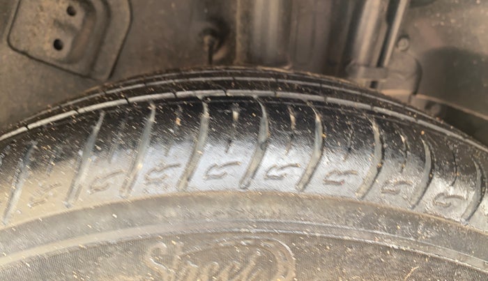 2021 Tata NEXON XZ PLUS (O) PETROL, Petrol, Manual, 87,615 km, Left Rear Tyre Tread