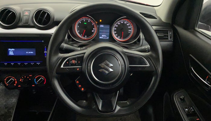 2021 Maruti Swift VXI, Petrol, Manual, 8,537 km, Steering Wheel Close Up