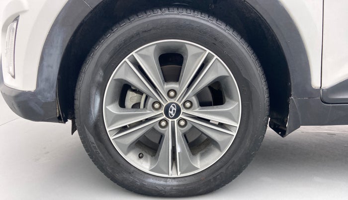 2016 Hyundai Creta 1.6 CRDI SX PLUS AUTO, Diesel, Automatic, 1,10,283 km, Left Front Wheel