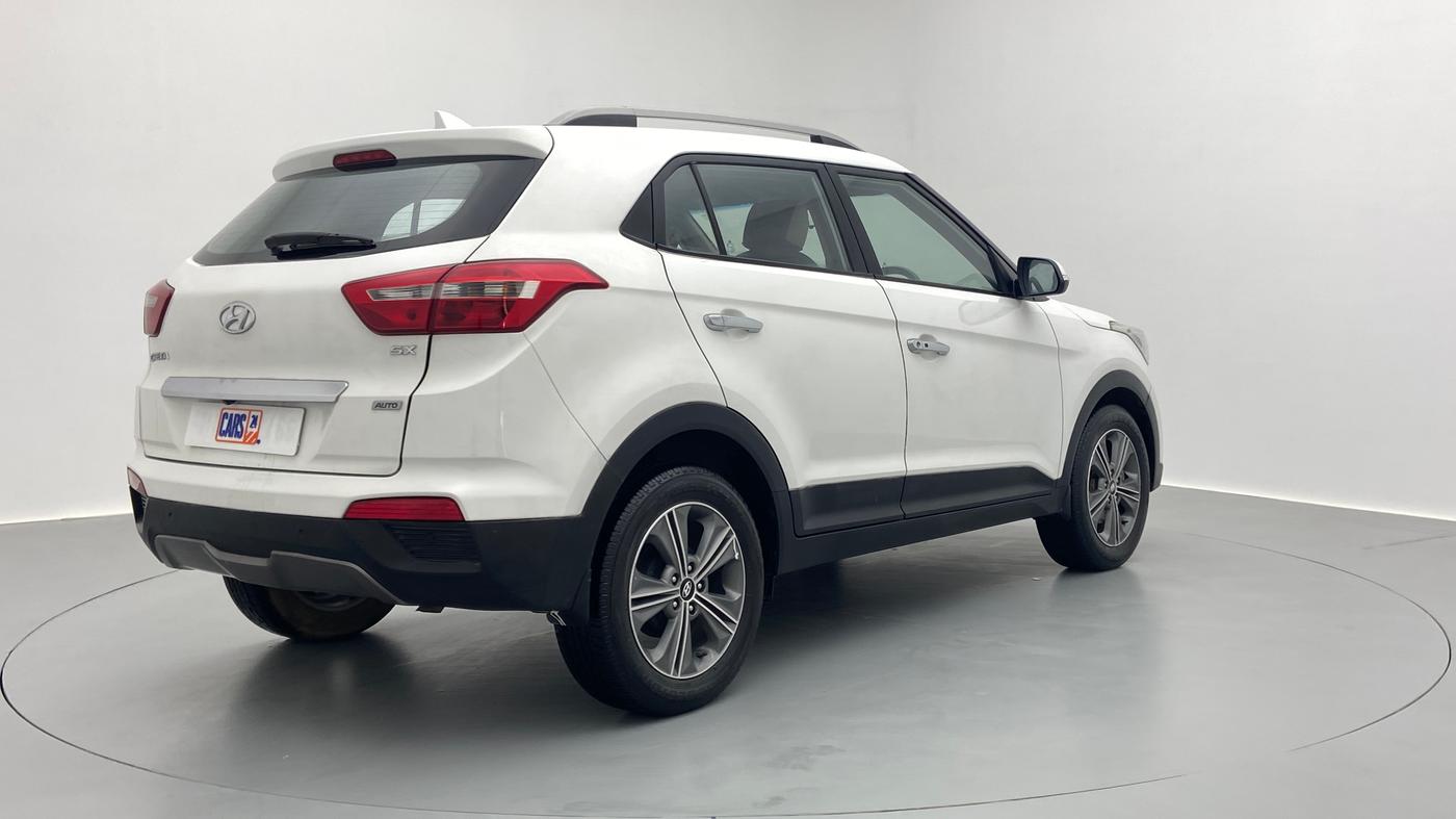 2016 Hyundai Creta 1.6 CRDI SX PLUS AUTO, Diesel, Automatic, 1,10,283 km, Right Back Diagonal