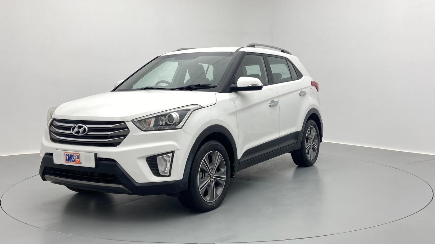 2016 Hyundai Creta 1.6 CRDI SX PLUS AUTO, Diesel, Automatic, 1,10,283 km, Left Front Diagonal