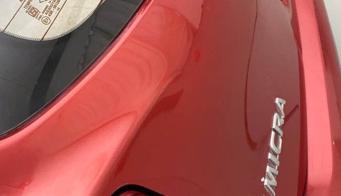 2010 Nissan Micra XV PETROL, Petrol, Manual, 41,803 km, Dicky (Boot door) - Slightly dented