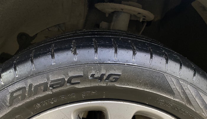 2017 Maruti Baleno ZETA CVT PETROL 1.2, Petrol, Automatic, 93,923 km, Left Front Tyre Tread