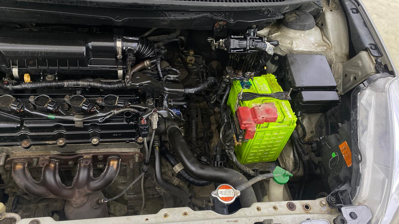 2017 Maruti Baleno ZETA CVT PETROL 1.2, Petrol, Automatic, 94,060 km, Engine View - Left