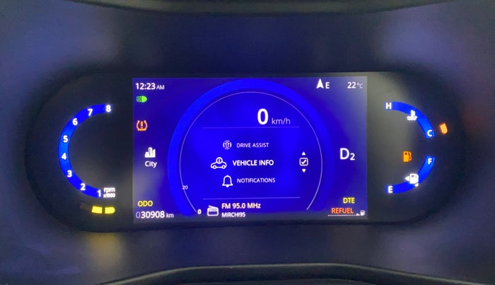 2024 Tata NEXON CREATIVE+ DCA 1.2 PETROL, Petrol, Automatic, 30,907 km, Odometer Image