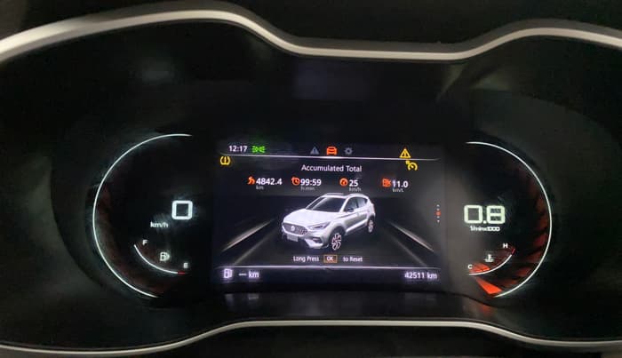 2023 MG ASTOR SHARP 1.5 MT, Petrol, Manual, 42,510 km, Odometer Image