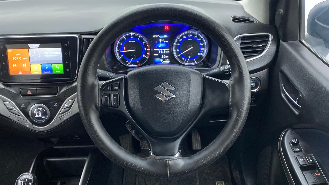 2021 Maruti Baleno ZETA PETROL 1.2, Petrol, Manual, 14,408 km, Steering Wheel Close Up
