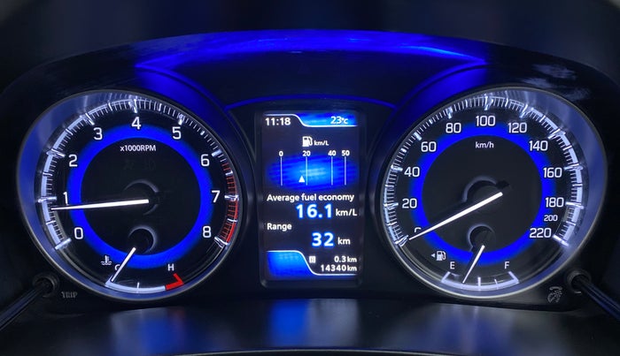2021 Maruti Baleno ZETA PETROL 1.2, Petrol, Manual, 14,408 km, Odometer Image