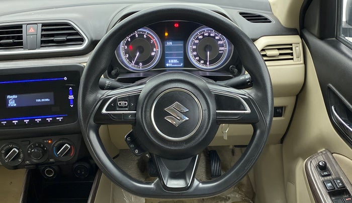 2021 Maruti Dzire VXI, Petrol, Manual, 63,690 km, Steering Wheel Close Up