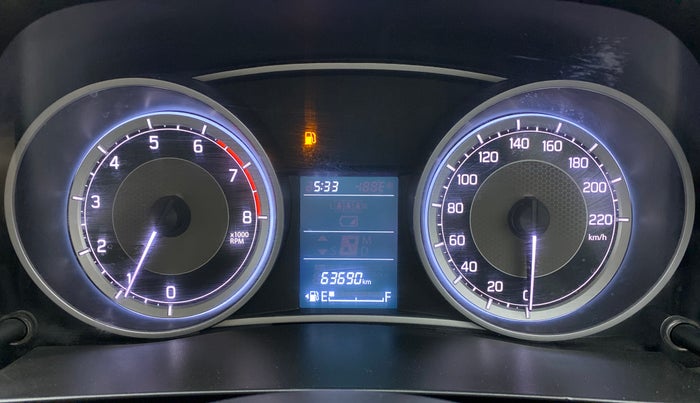 2021 Maruti Dzire VXI, Petrol, Manual, 63,690 km, Odometer Image