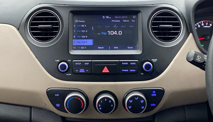 2017 Hyundai Grand i10 1.2 KAPPA SPORTZ (O), Petrol, Manual, 12,246 km, Air Conditioner
