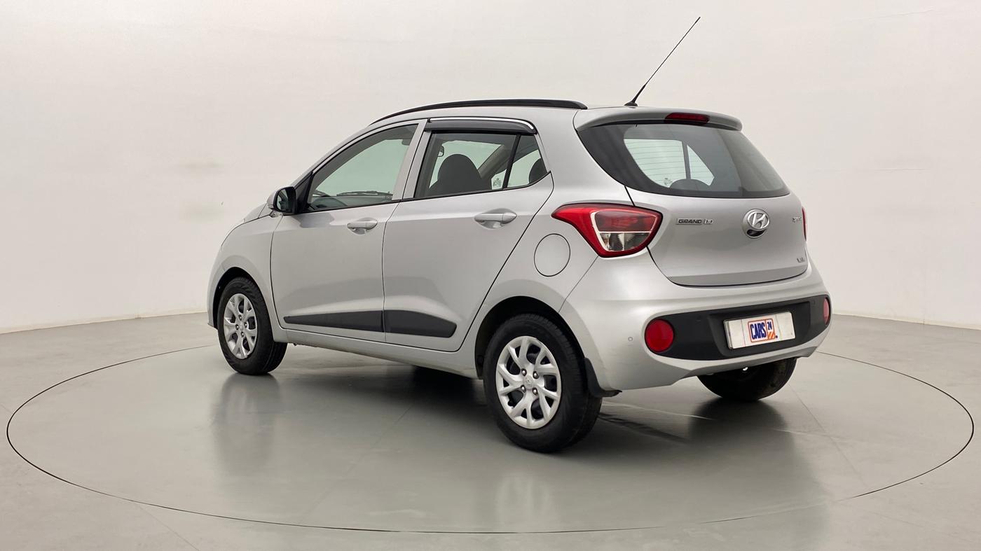 2017 Hyundai Grand i10 1.2 KAPPA SPORTZ (O), Petrol, Manual, 12,246 km, Left Back Diagonal