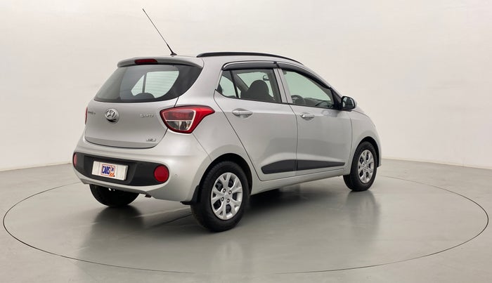 2017 Hyundai Grand i10 1.2 KAPPA SPORTZ (O), Petrol, Manual, 12,246 km, Right Back Diagonal