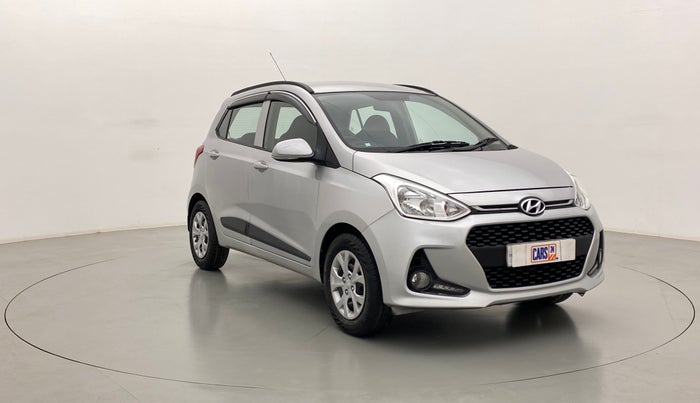 2017 Hyundai Grand i10 1.2 KAPPA SPORTZ (O), Petrol, Manual, 12,246 km, Right Front Diagonal
