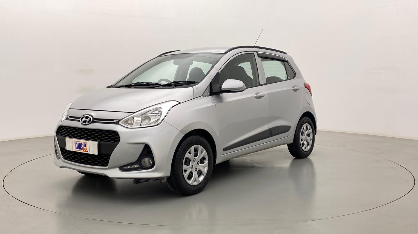 2017 Hyundai Grand i10 1.2 KAPPA SPORTZ (O), Petrol, Manual, 12,246 km, Left Front Diagonal