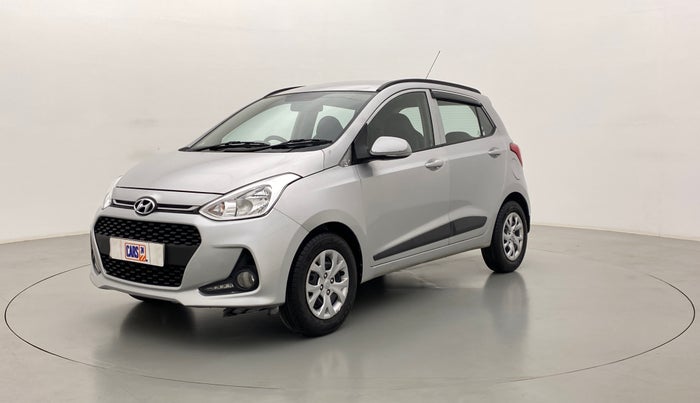 2017 Hyundai Grand i10 1.2 KAPPA SPORTZ (O), Petrol, Manual, 12,246 km, Left Front Diagonal