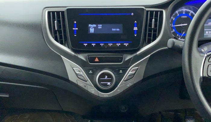 2019 Maruti Baleno DELTA PETROL 1.2, Petrol, Manual, 36,899 km, Air Conditioner