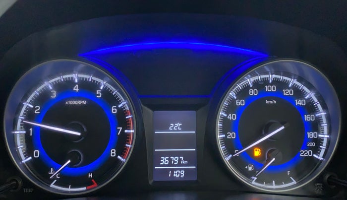 2019 Maruti Baleno DELTA PETROL 1.2, Petrol, Manual, 36,899 km, Odometer Image