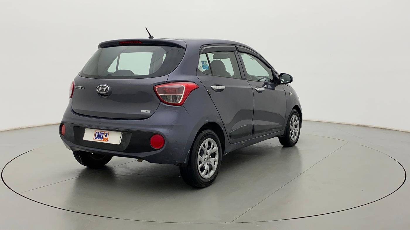 2017 Hyundai Grand i10 MAGNA 1.2 KAPPA VTVT, CNG, Manual, 82,848 km, Right Back Diagonal