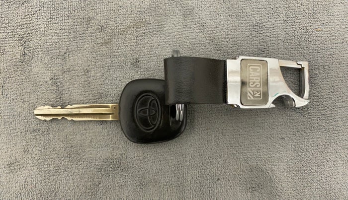 2014 Toyota Etios G, Petrol, Manual, 57,903 km, Key Close Up