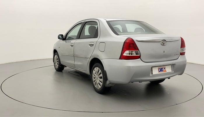 2014 Toyota Etios G, Petrol, Manual, 57,903 km, Left Back Diagonal