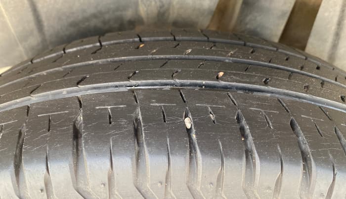 2022 Maruti XL6 ZETA AT, Petrol, Automatic, 28,712 km, Left Rear Tyre Tread