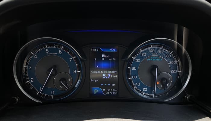 2022 Maruti XL6 ZETA AT, Petrol, Automatic, 28,712 km, Odometer Image