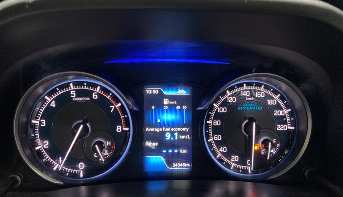 2022 Maruti XL6 ZETA MT, Petrol, Manual, 34,335 km, Odometer Image