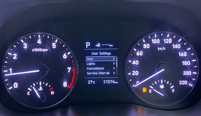2019 Hyundai Verna 1.6 VTVT SX + AT, Petrol, Automatic, 31,573 km, Odometer Image
