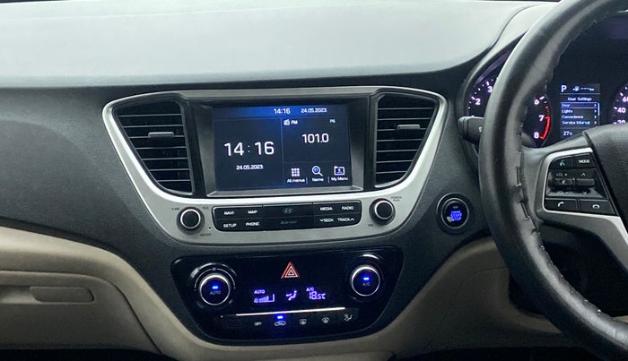 2019 Hyundai Verna 1.6 VTVT SX + AT, Petrol, Automatic, 31,573 km, Air Conditioner