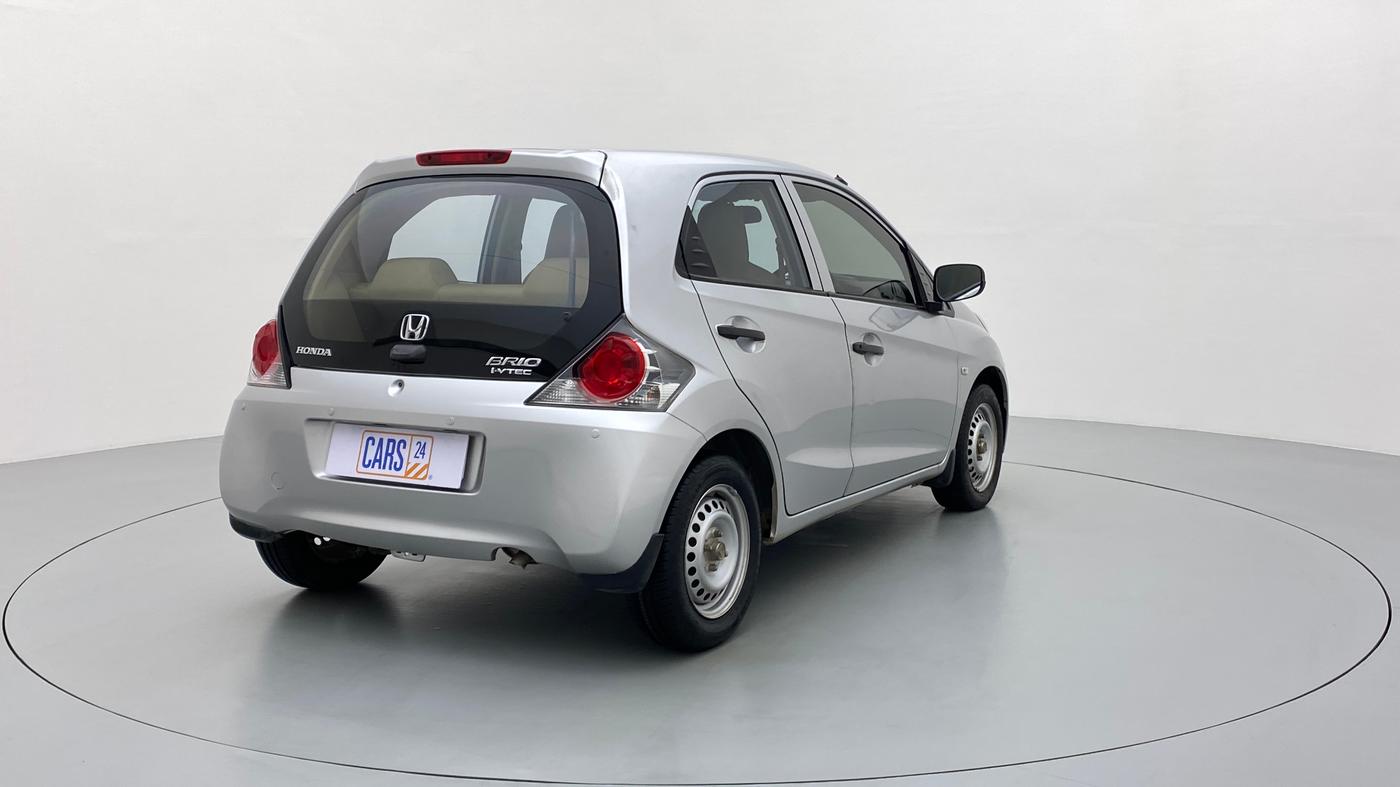 2012 Honda Brio 1.2 E MT I VTEC, Petrol, Manual, 48,611 km, Right Back Diagonal