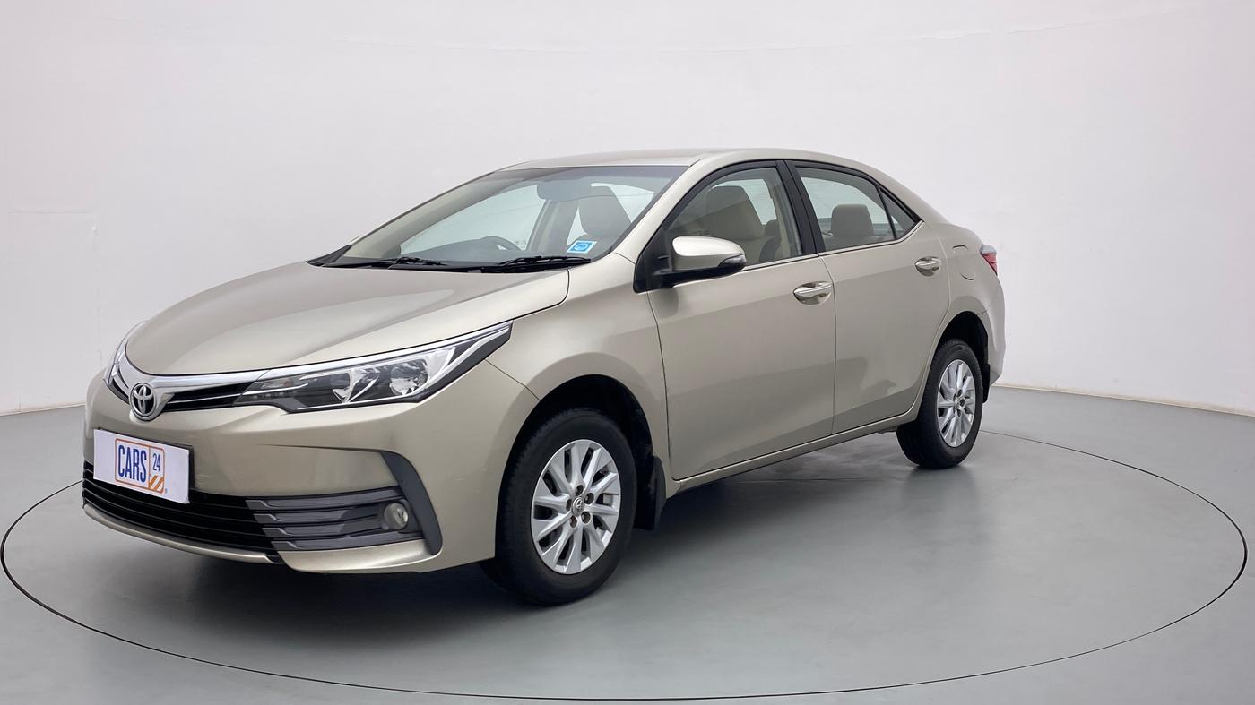 2018 Toyota Corolla Altis G CVT PETROL, Petrol, Automatic, 19,324 km, Left Front Diagonal