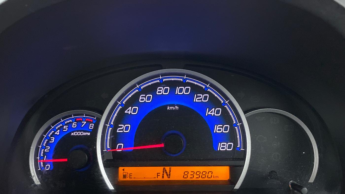 2017 Maruti Wagon R 1.0 VXI AMT, Petrol, Automatic, 83,980 km, Odometer Image