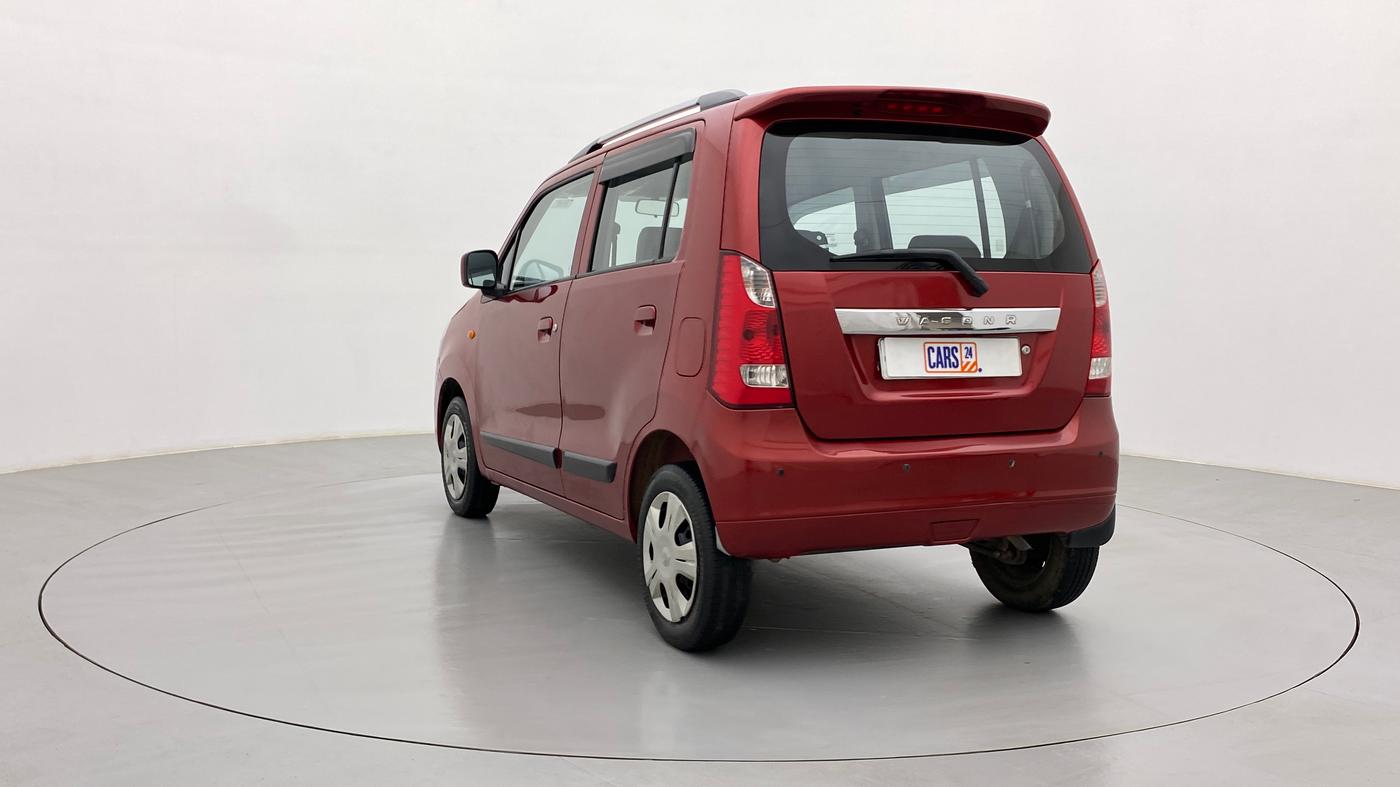 2017 Maruti Wagon R 1.0 VXI AMT, Petrol, Automatic, 83,980 km, Left Back Diagonal