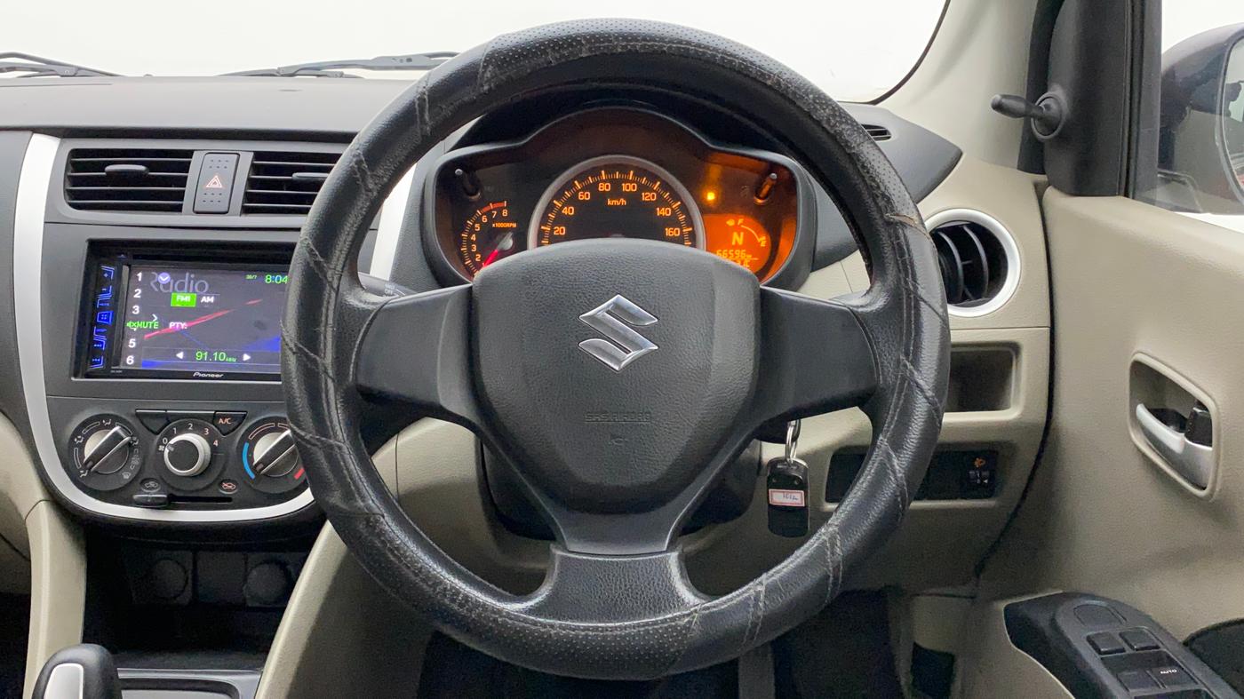 2016 Maruti Celerio VXI AMT (O), Petrol, Automatic, 66,596 km, Steering Wheel Close Up