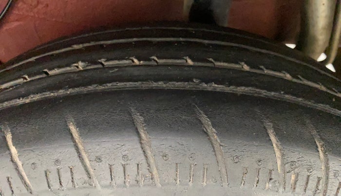 2016 Maruti Celerio VXI AMT (O), Petrol, Automatic, 66,596 km, Left Rear Tyre Tread