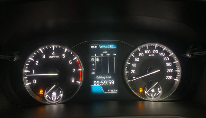 2023 Maruti BREZZA ZXI S-CNG, CNG, Manual, 41,050 km, Odometer Image