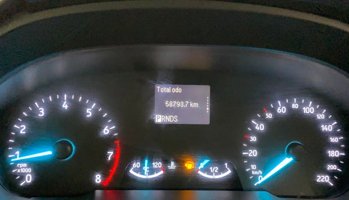 2018 Ford Ecosport TITANIUM + 1.5L PETROL AT, Petrol, Automatic, 58,793 km, Odometer Image