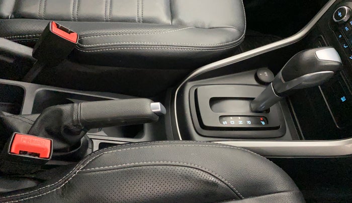 2018 Ford Ecosport TITANIUM + 1.5L PETROL AT, Petrol, Automatic, 58,793 km, Gear Lever