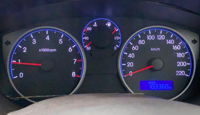 2011 Hyundai i20 ASTA 1.2, Petrol, Manual, 1,03,360 km, Odometer Image