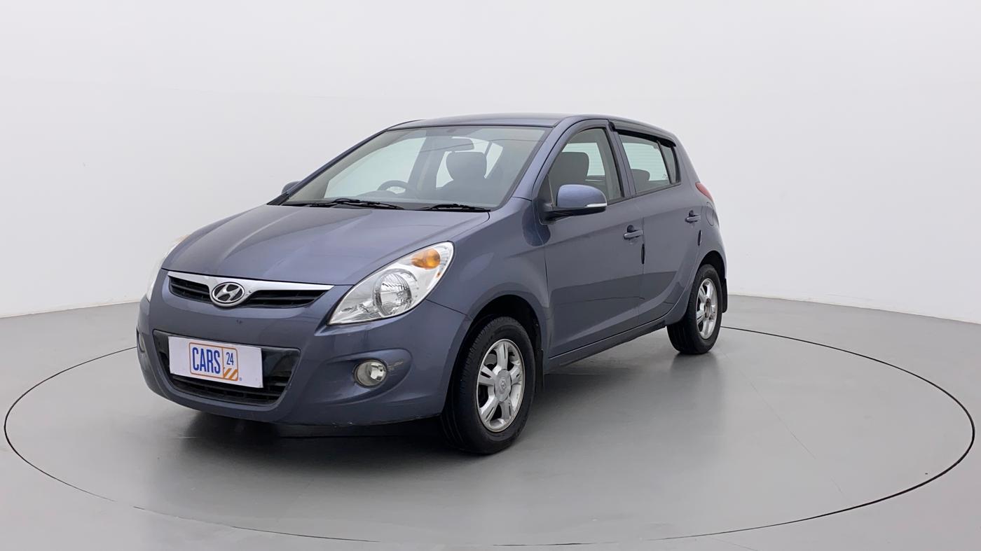 2011 Hyundai i20 ASTA 1.2, Petrol, Manual, 1,03,360 km, Left Front Diagonal