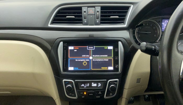 2015 Maruti Ciaz ZXI+, Petrol, Manual, 74,946 km, Air Conditioner