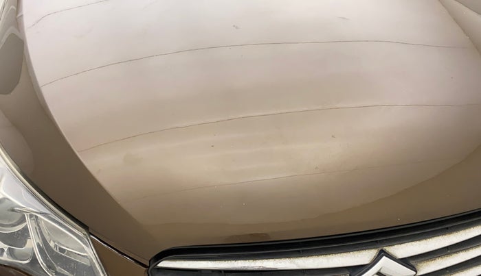 2015 Maruti Ciaz ZXI+, Petrol, Manual, 74,946 km, Bonnet (hood) - Slightly dented