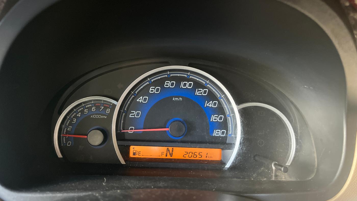 2017 Maruti Wagon R 1.0 VXI (O) AMT, Petrol, Automatic, 20,635 km, Odometer Image