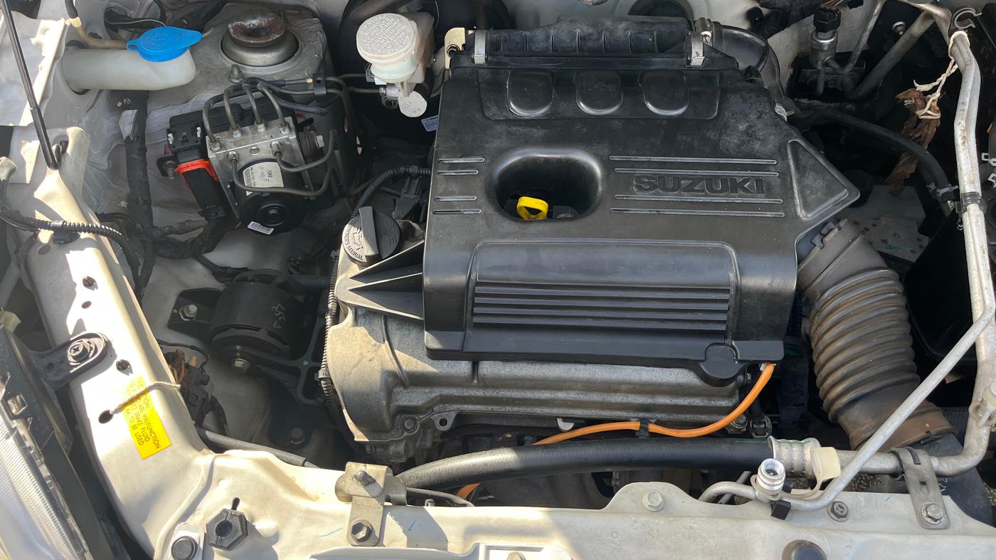 2017 Maruti Wagon R 1.0 VXI (O) AMT, Petrol, Automatic, 20,635 km, Engine View - Right