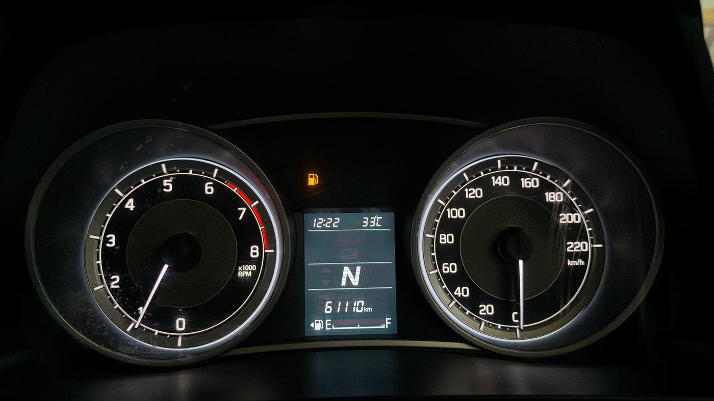 2019 Maruti Dzire ZXI AMT, Petrol, Automatic, 61,101 km, Odometer Image