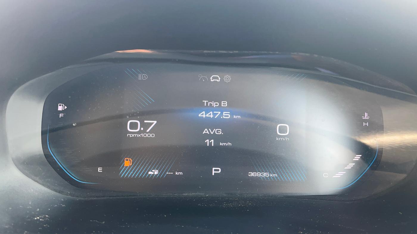 2023 MG HECTOR SAVVY PRO 1.5 TURBO CVT PETROL, Petrol, Automatic, 36,957 km, Odometer Image