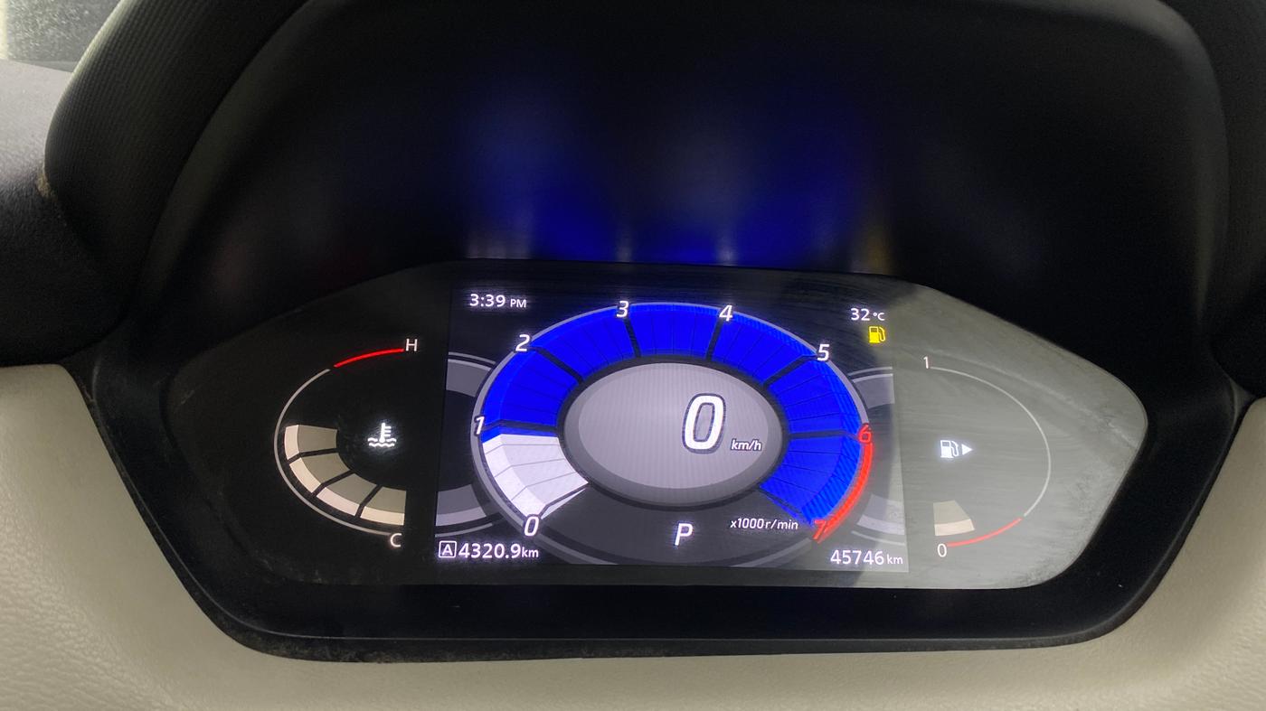 2022 Nissan MAGNITE XV TURBO CVT, Petrol, Automatic, 45,745 km, Odometer Image