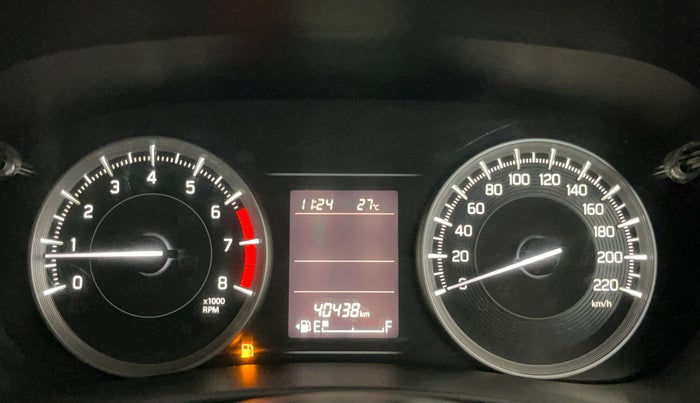 2022 Maruti Baleno DELTA PETROL 1.2, Petrol, Manual, 40,424 km, Odometer Image